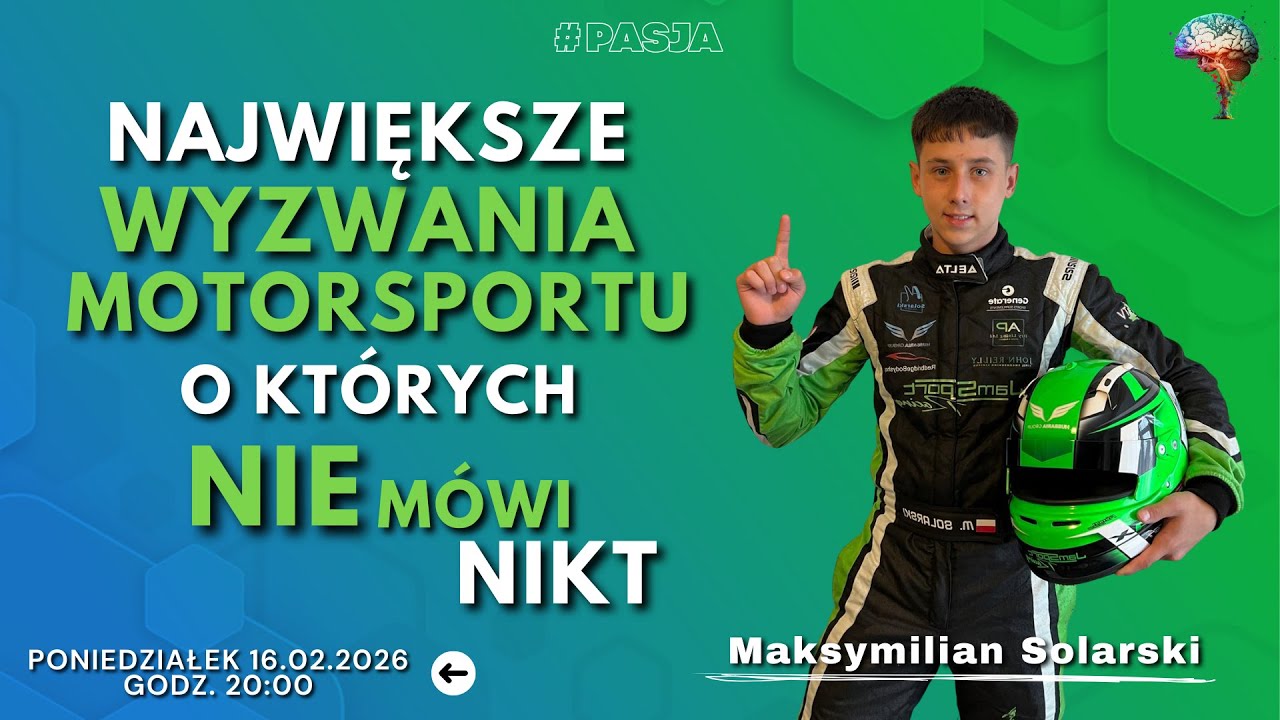 Największe WYZWANIA MOTORSPORTU, o których nie mówi NIKT - Maksymilian Solarski