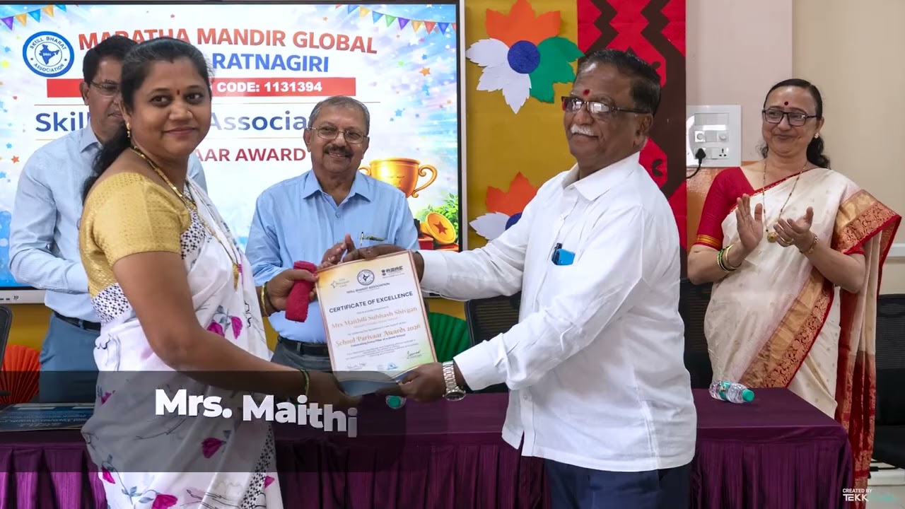 School Parivaar Award 2026 | Maratha Mandir Global School