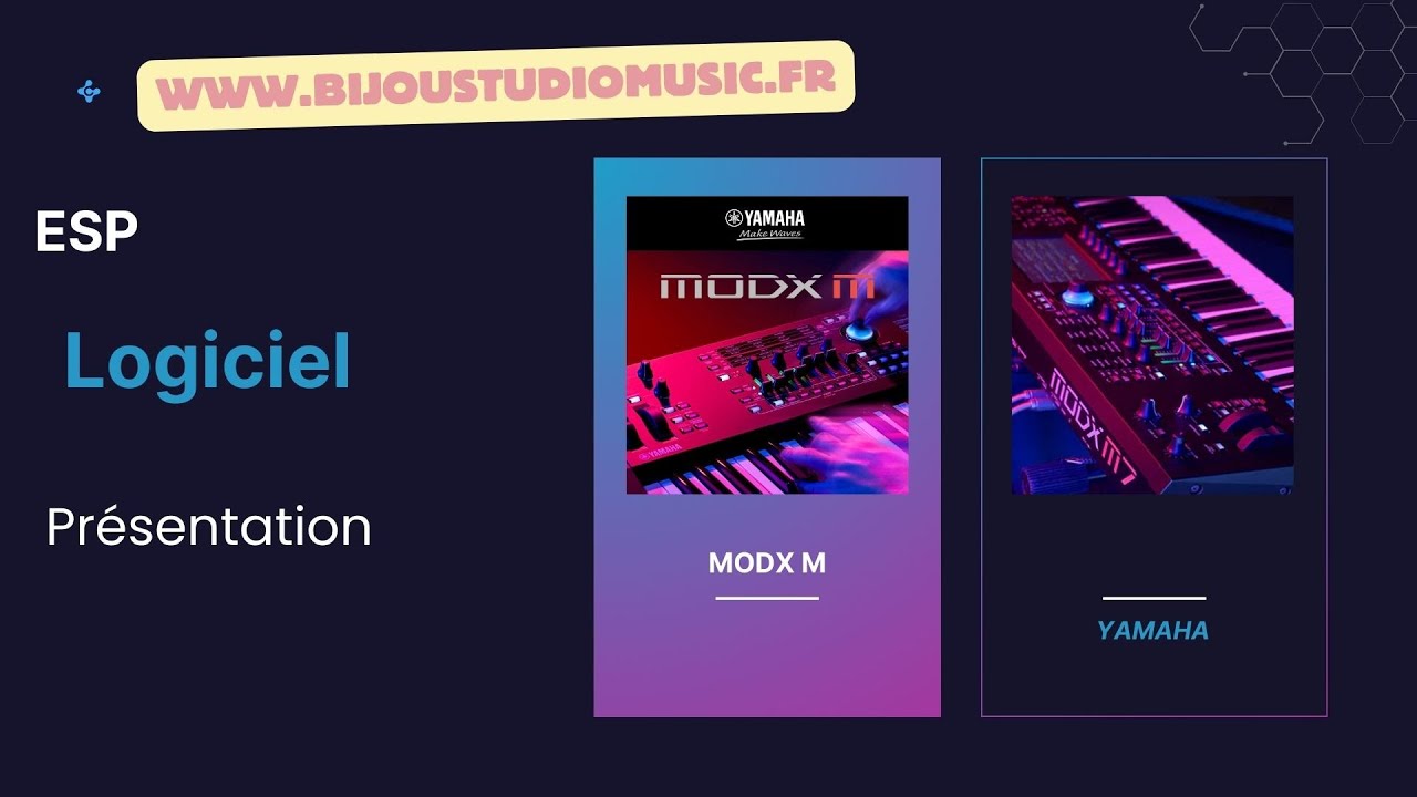 MODX M YAMAHA Gratuit Les clés de la composition ESP Logiciel Présentation