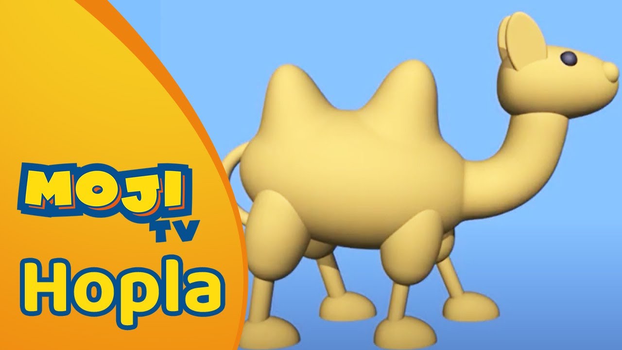 EEN KAMEEL IN DE WOLKEN 🐪 | HOPLA 🐇 | Nederlandse Kinderseries | MojiTV