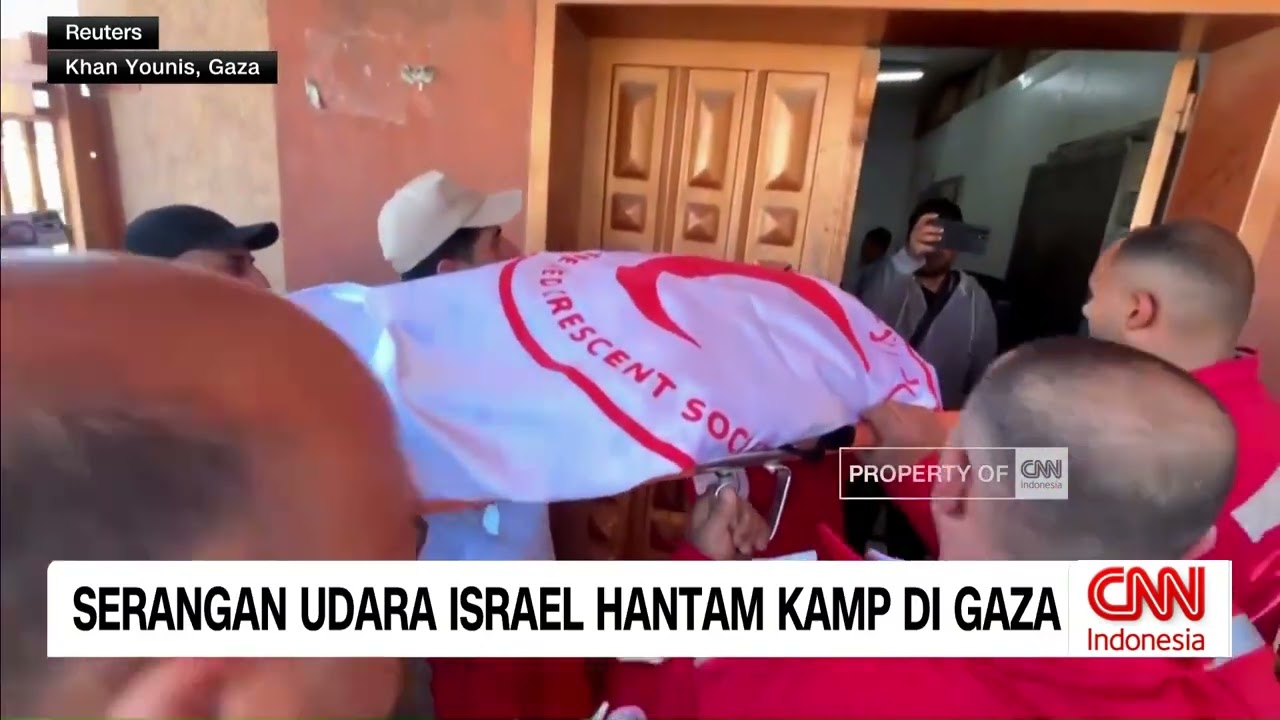 Serangan Udara Israel Hantam Kamp di Gaza