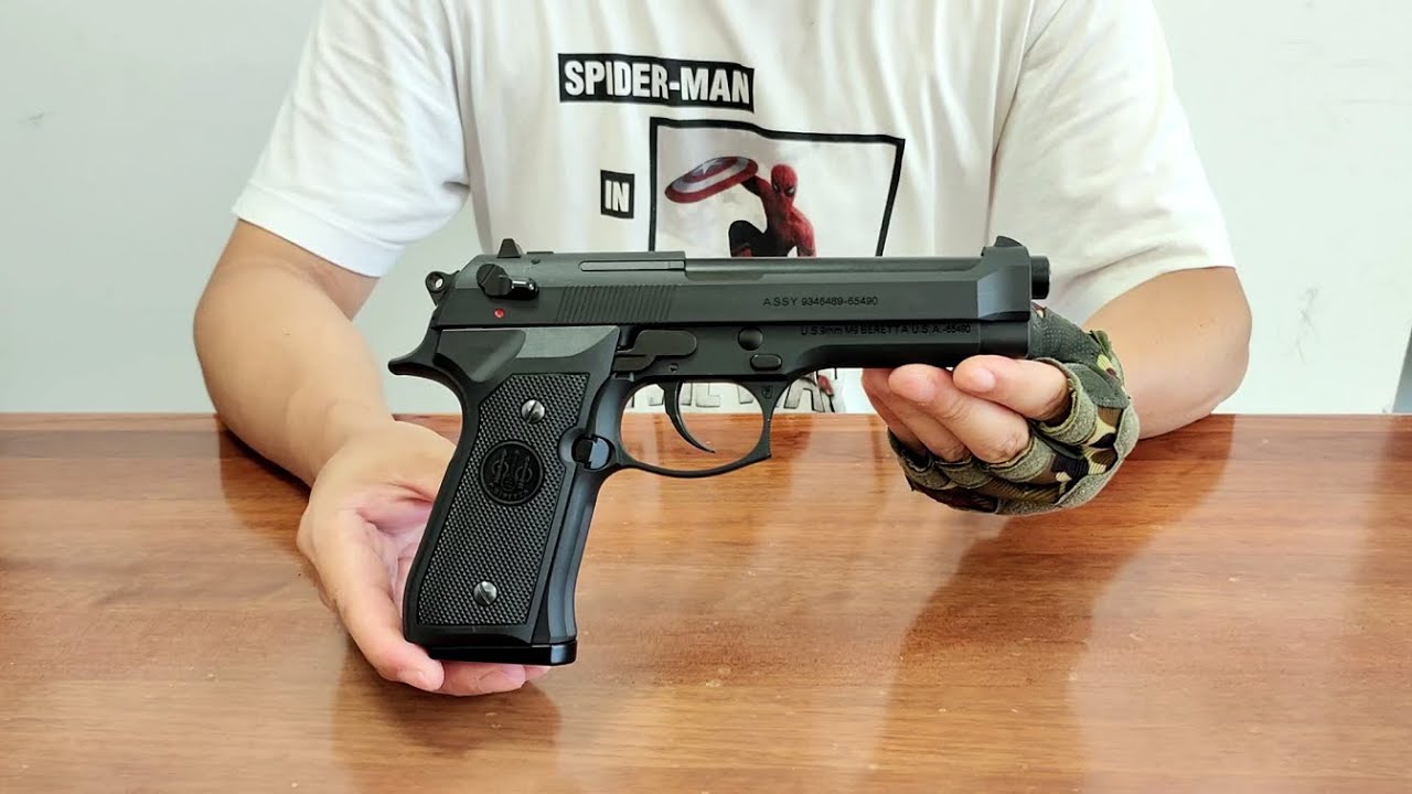 Beretta M92 Electric Gel Blaster Unboxing 2024
