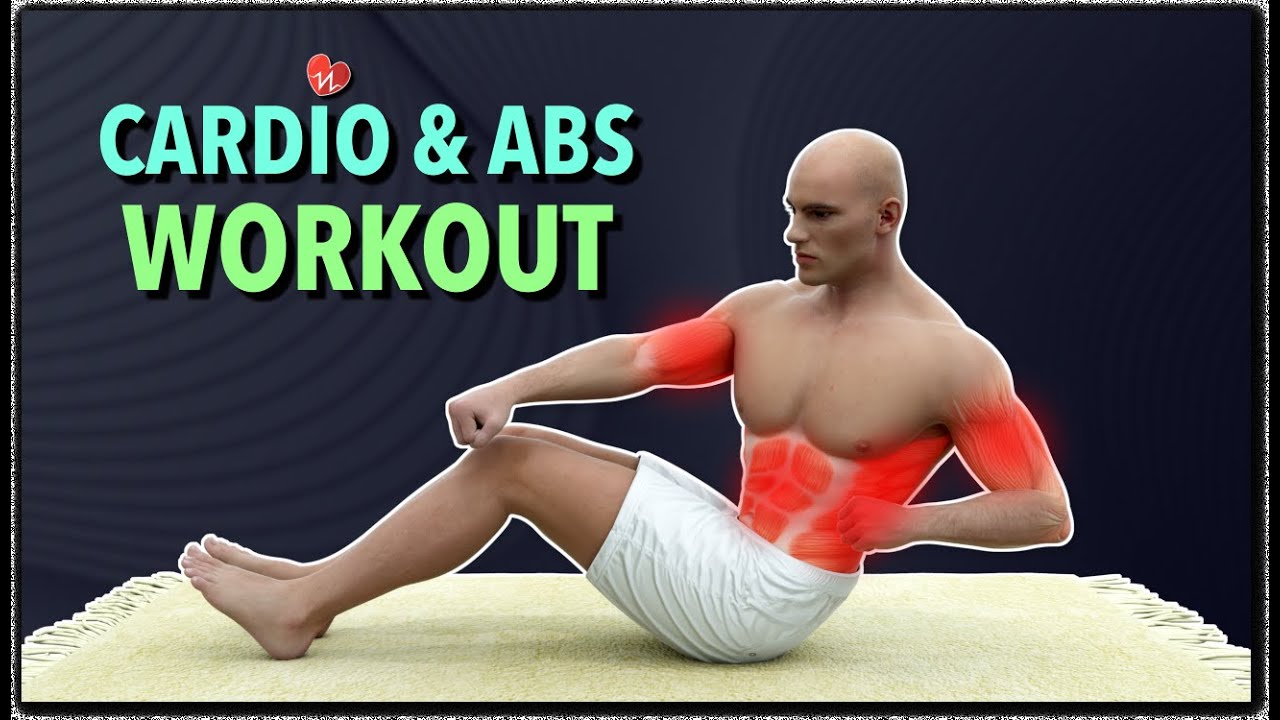 Say Goodbye to Abdominal Fat! 20-Min Cardio & Abs Workout 🔥
