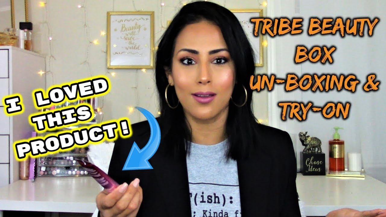February Tribe Beauty Box | Un-Boxing & Try-On