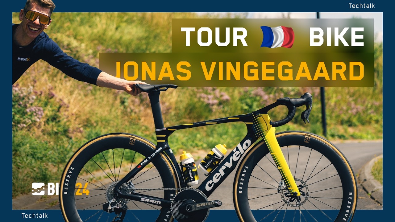 Tour de France 🇫🇷 | Jonas Vingegaards Cervelo S5 im Bike Check