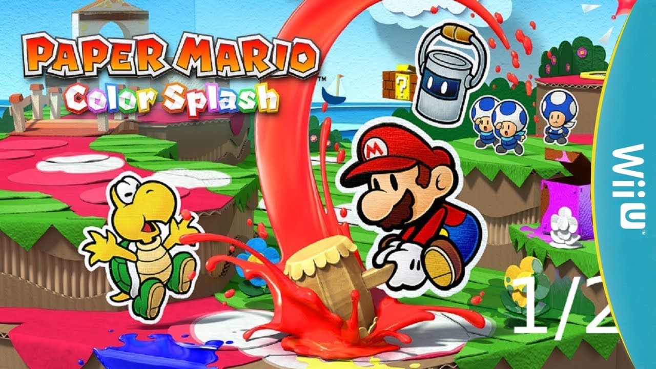 [Wii U] Paper Mario: Color Splash (1/2) - Longplay