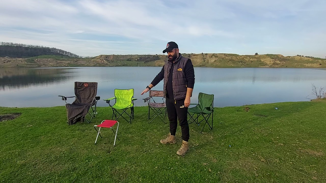 kamp sandalyeleri. 5 çeşit