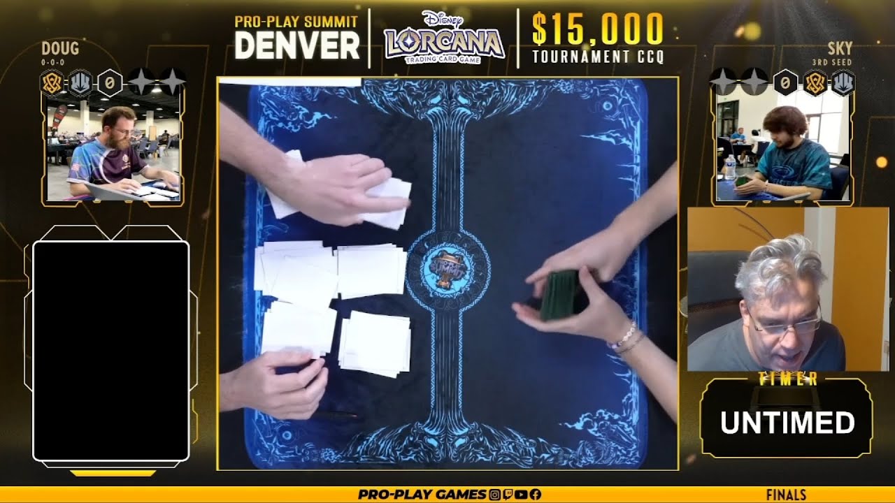 Disney Lorcana CCQ Denver FINALE - Doug Elliott (Amb / St) gg. Schuyler 