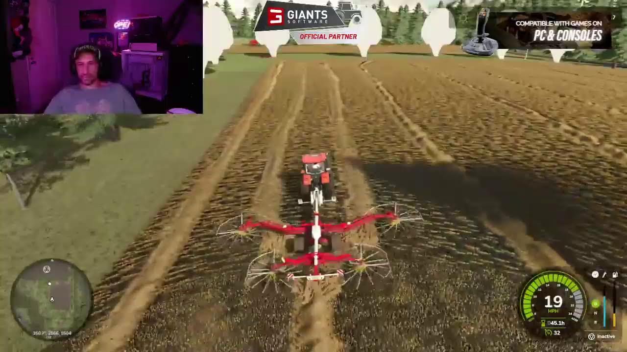OH GREAT HE IS LIVE AGAIN!!! FARMING SIMULATOR 25!!!