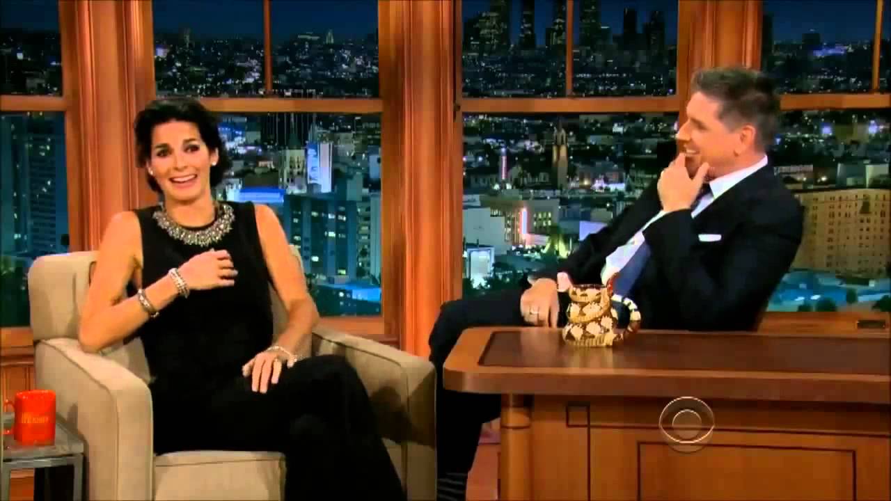 Angie Harmon on Craig Ferguson June 18, 2013