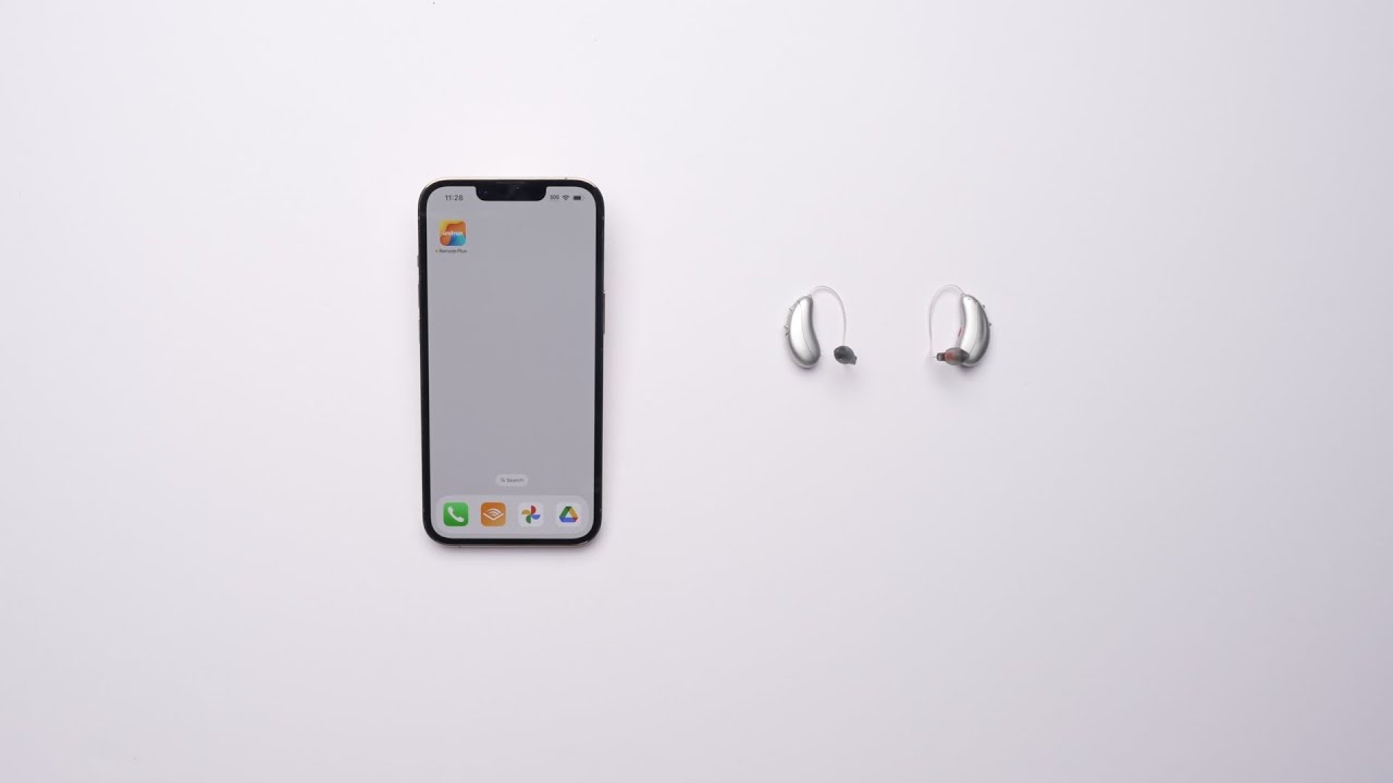 How to pair rechargeable hearing aids to app (iOS) - Unitron Remote Plus app