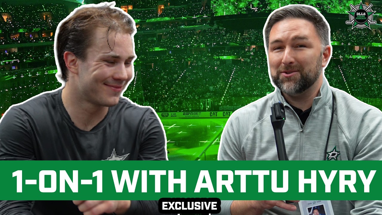 Dallas Stars Forward Arttu Hyry Opens Up About His NHL Journey