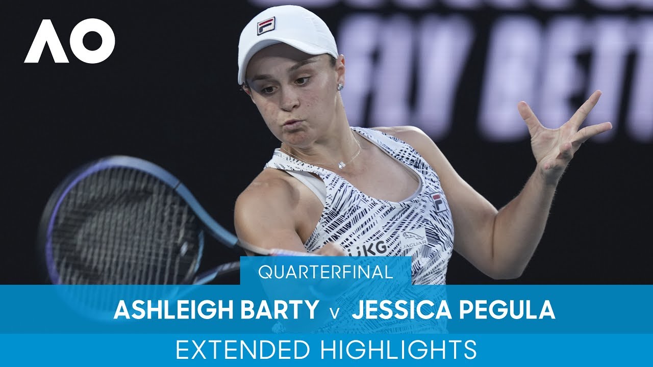 Ashleigh Barty v Jessica Pegula Extended Highlights (QF) | Australian Open 2022
