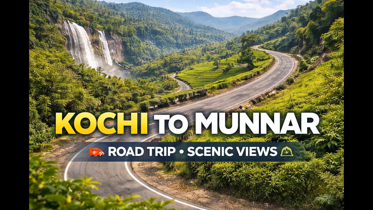 Kochi to Munnar Road Trip   Scenic Hills, Waterfalls & Travel Guide