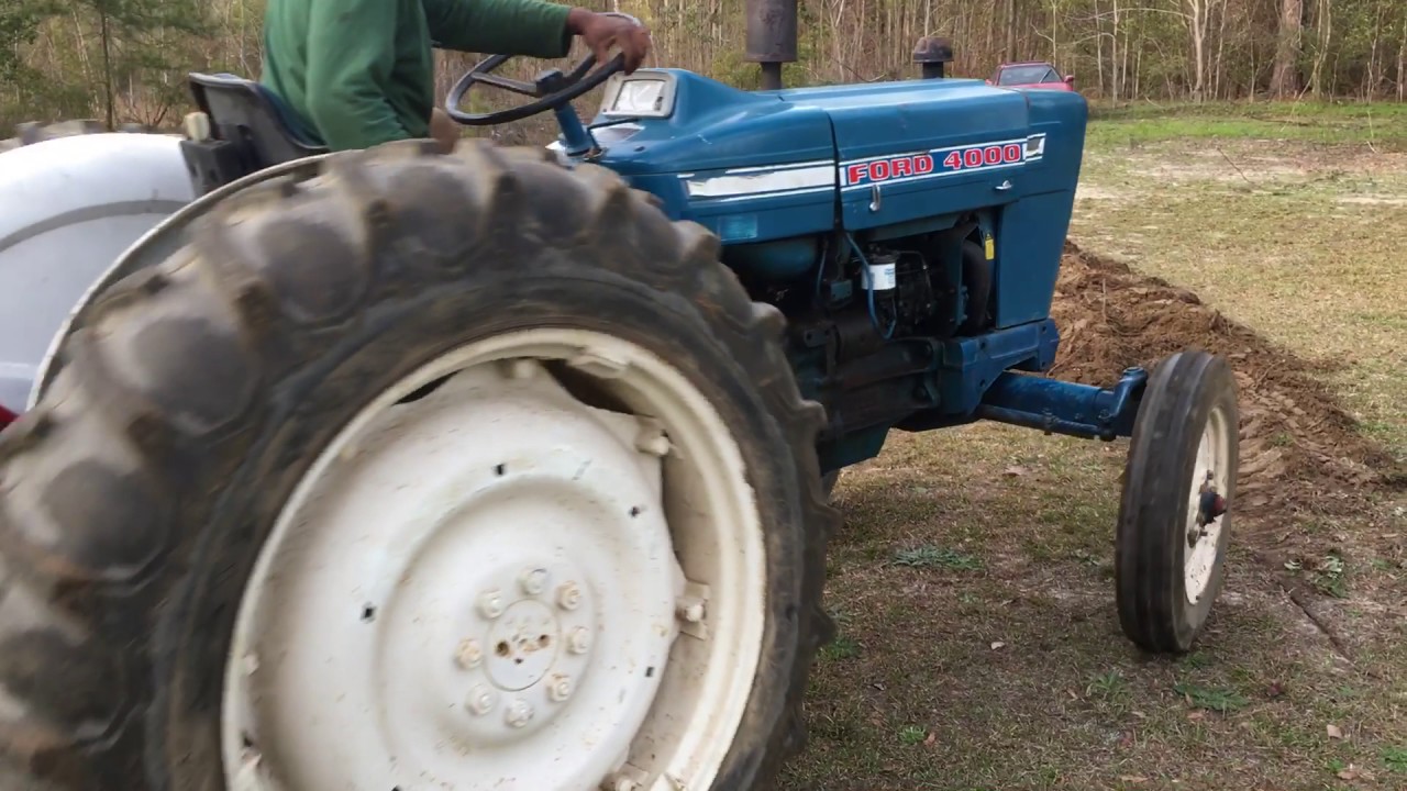 Ford 4000 Plowing Part 2