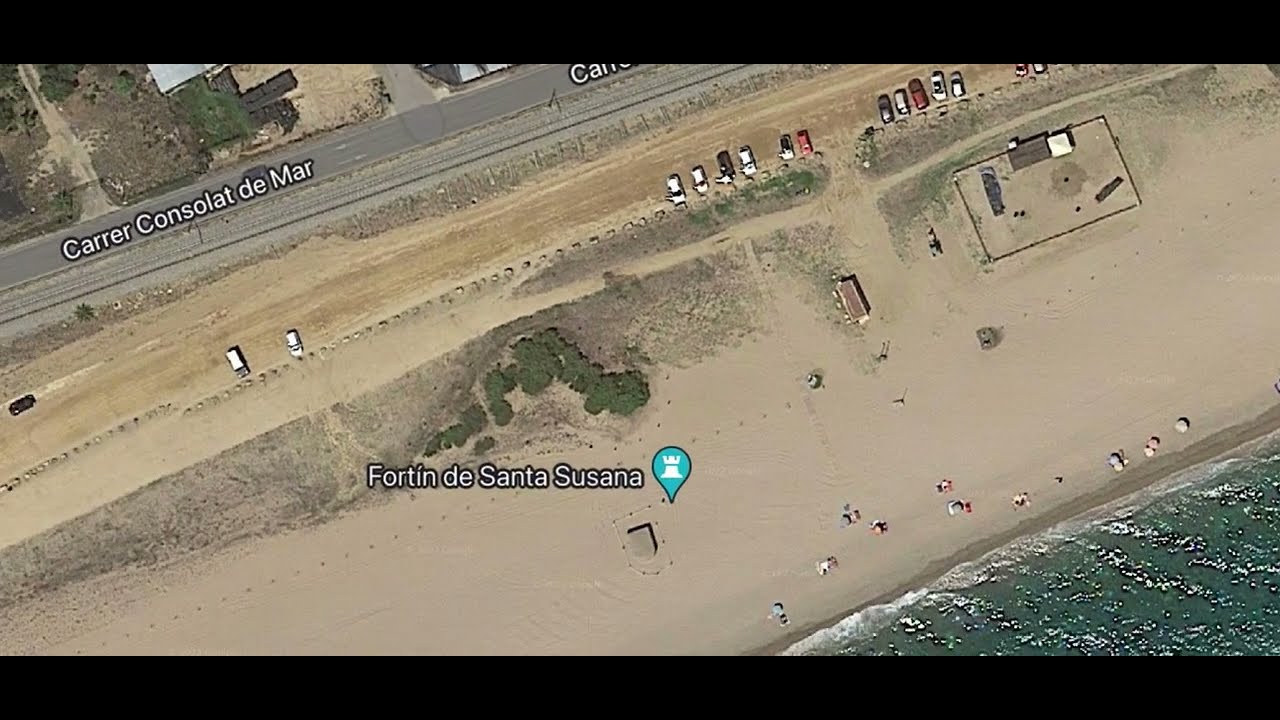 Fotogrametría y topografía con drones actualizar Google Maps 2022 Base náutica Santa Susana