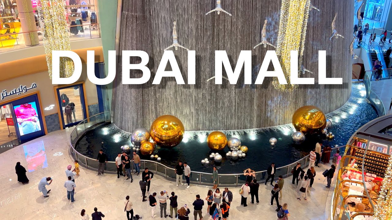 Dubai Mall Complete Cinematic Tour 🇦🇪 | Stunning 4K HDR Walkthrough of the World&rsquo;s Largest Mall