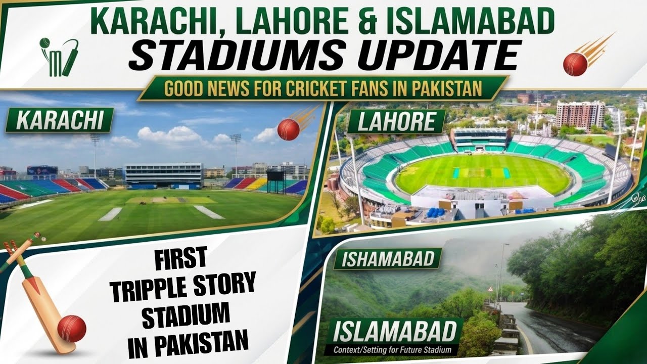 Big Update on Stadiums | Good News For Cricket Fans in Pakistan