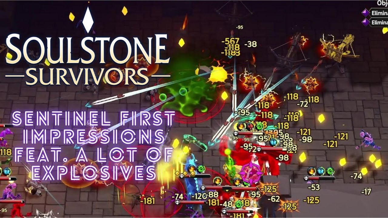 Soulstone Survivors - Sentinel first impressions feat. a lot of explosives