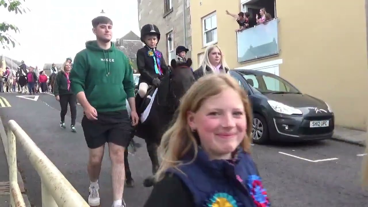 Selkirk Common Riding    Junior Ride      28th May 2025 Part 1