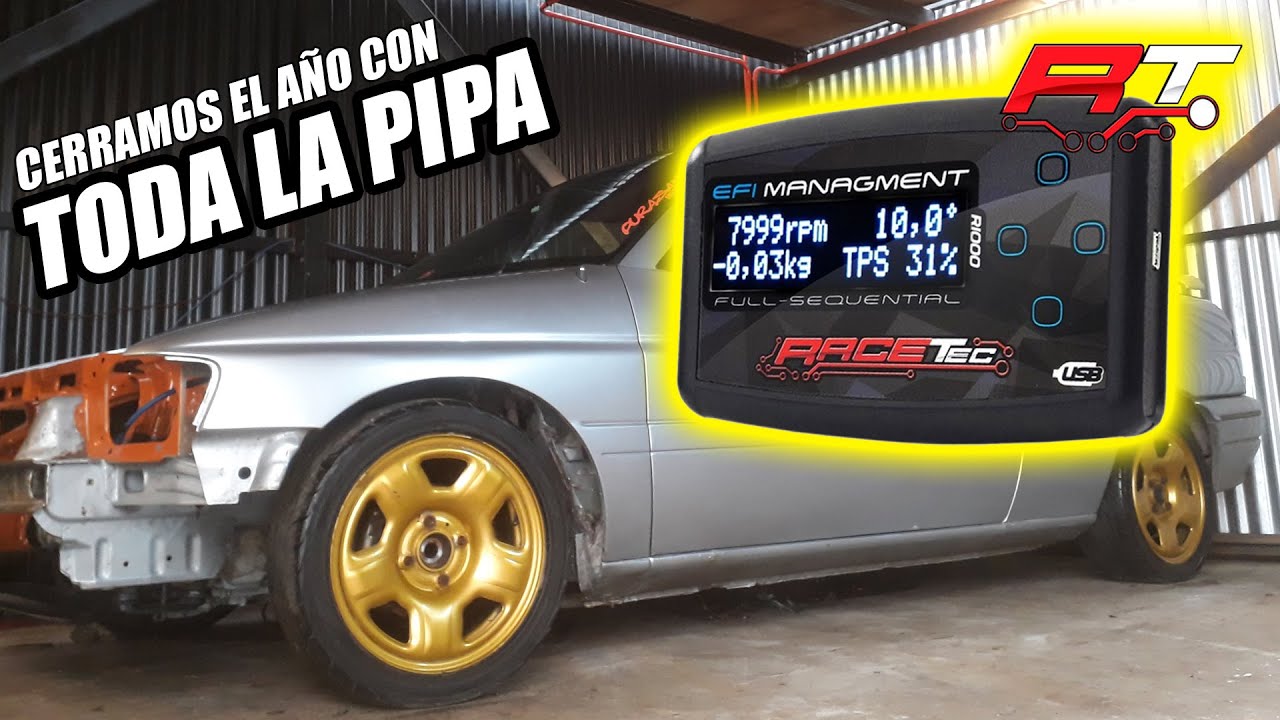 ECU Programable RACETEC ( Centralita Inyección Programable ) Primer Arranque
