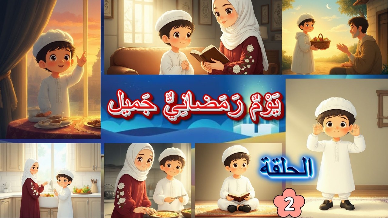 يوم رمضاني جميل | ماذا نفعل قبل أذان المغرب؟ 🕌👦👧