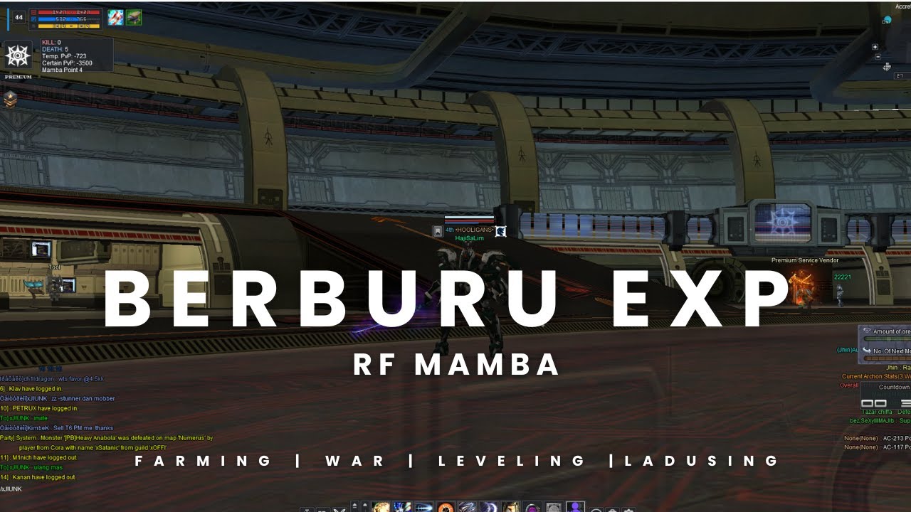 🔴 [ LIVE ] RF MAMBA - WAR SIANG DI RUSIA !