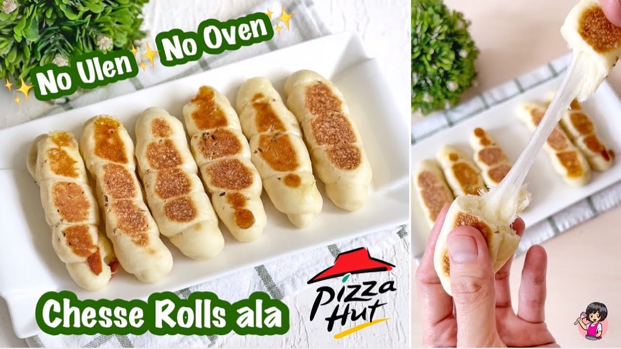 ✨Homemade Pizza Hut Cheese Rolls✨Camilan Mudah Cepat Enak Bisa di Stock💖