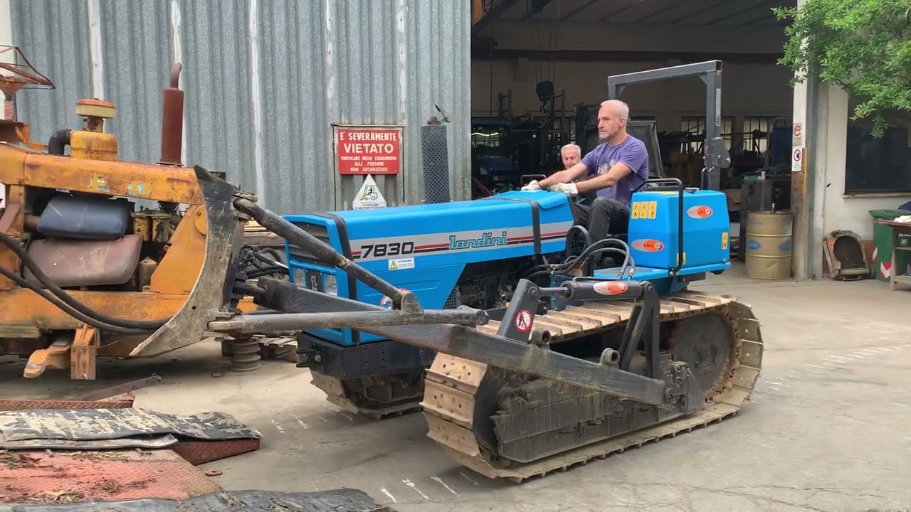 Landini 7830 consegna a cliente