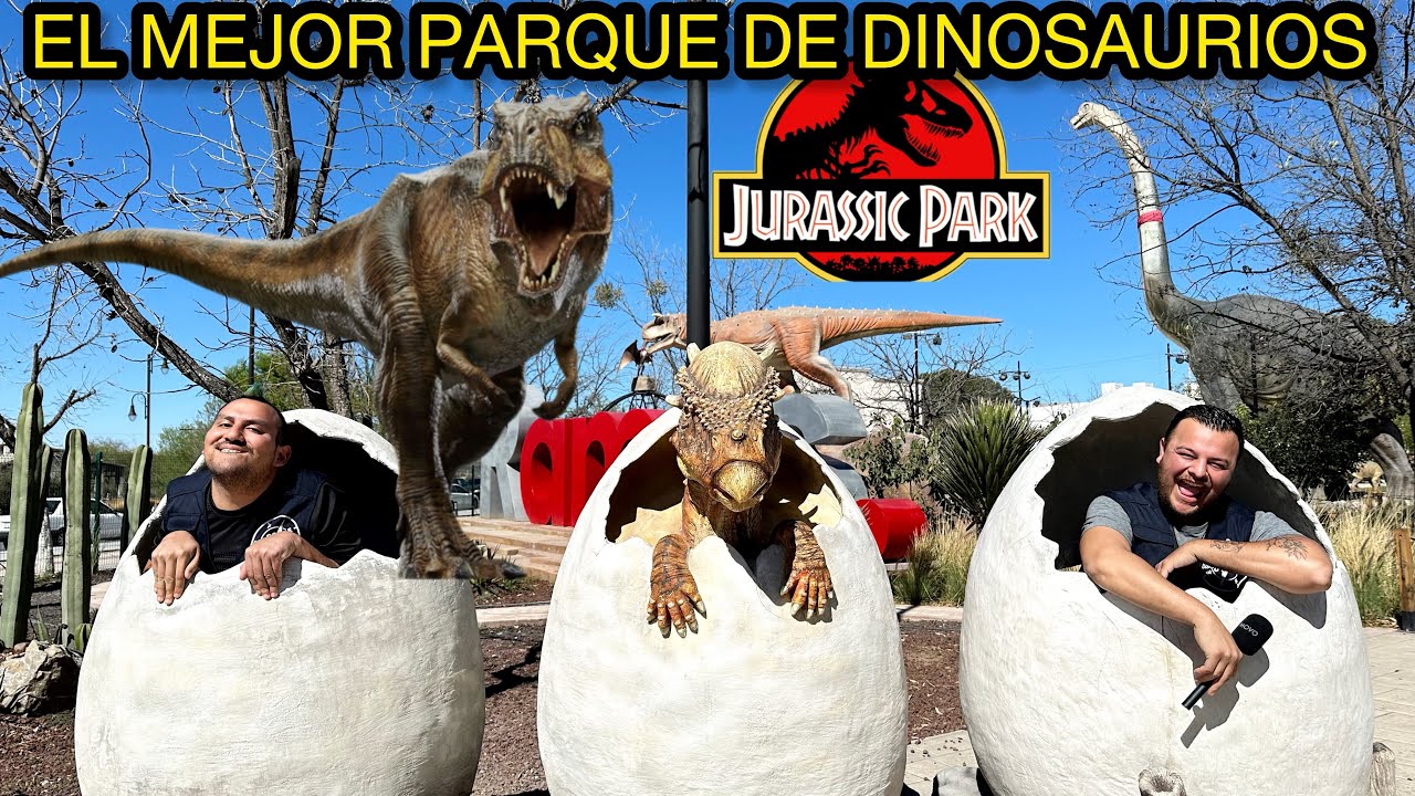 Encontramos este parque de DINOSAURIOS a 1 hora de Monterrey
