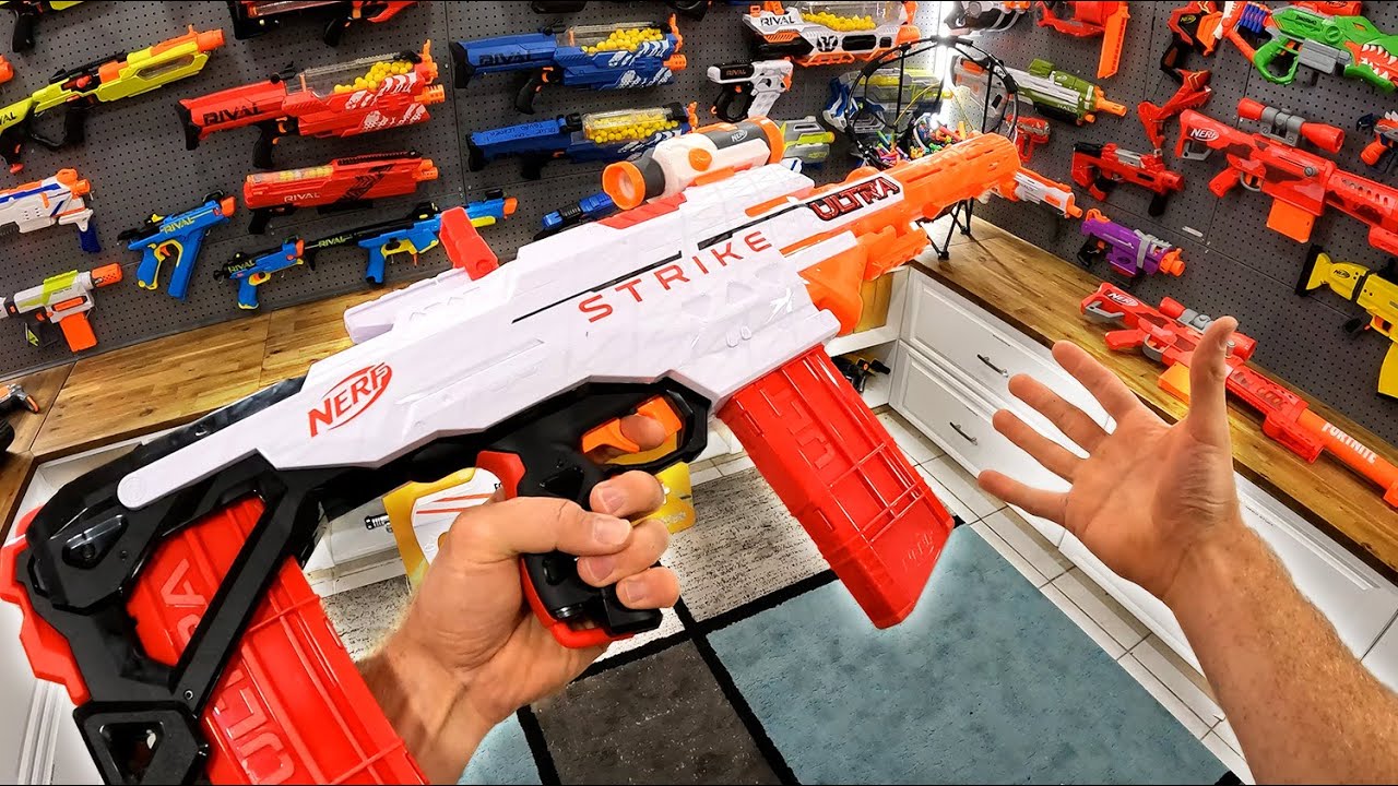 NERF GUN - ULTRA STRIKE! Accustrike Unboxing!