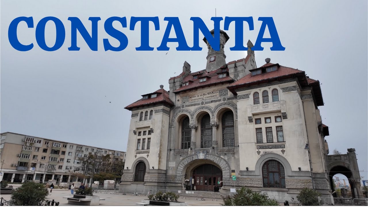 🇷🇴 Romanya-Köstence'de (Constanta) 30 Dakikalık Yürüyüş