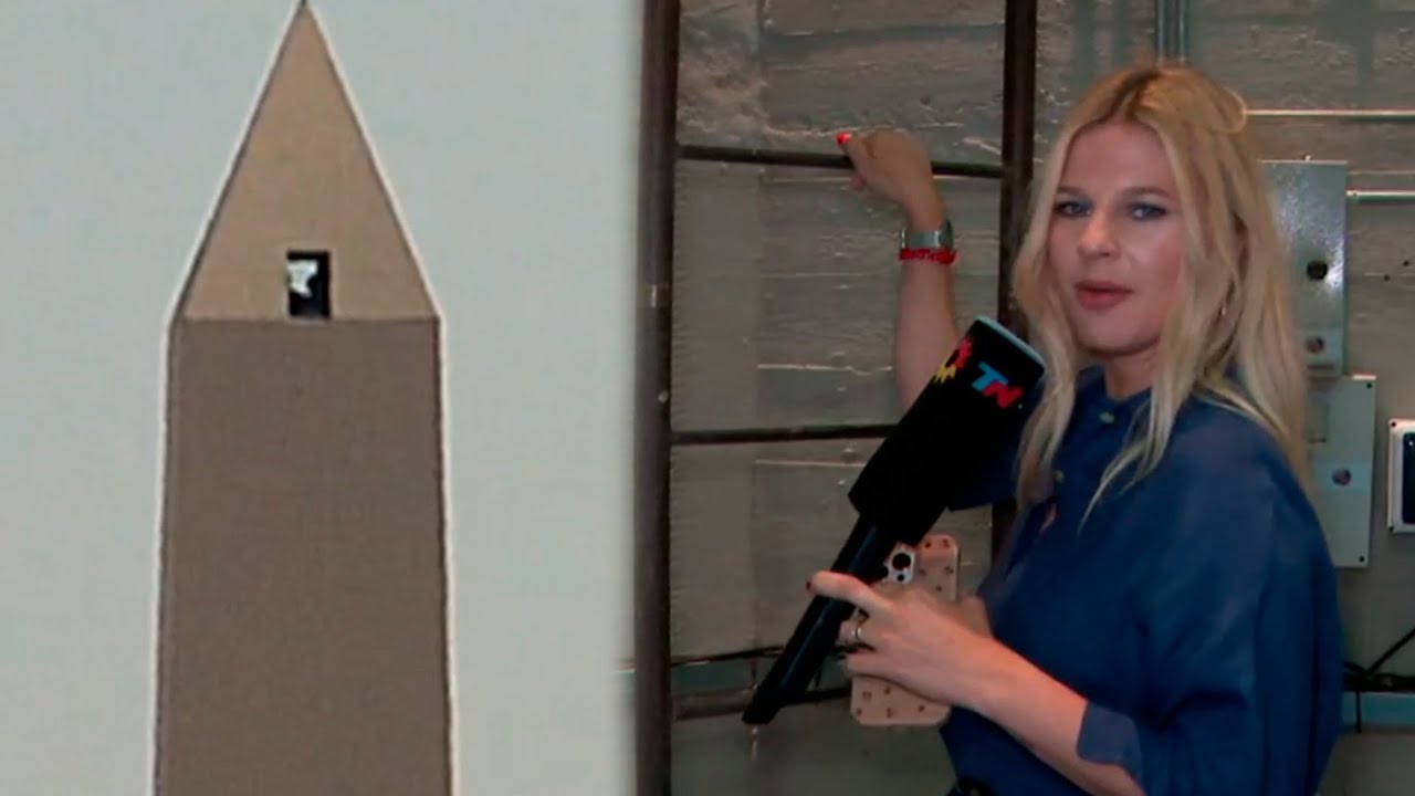 &iexcl;LA PUNTA DEL OBELISCO! Marina Se&ntilde;uk estren&oacute; el ascensor, se subi&oacute; a la cima y &iexcl;qued&oacute; impactada!