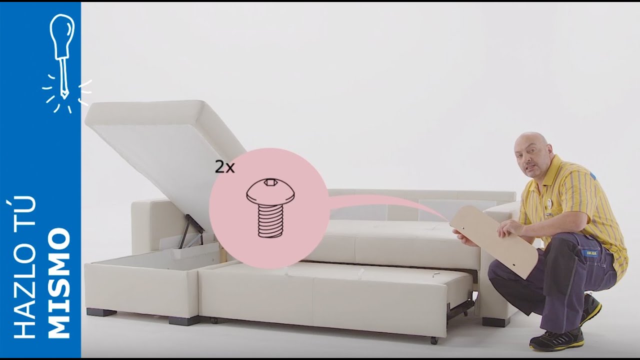 Instrucciones de montaje del sofá RAGUNDA - IKEA