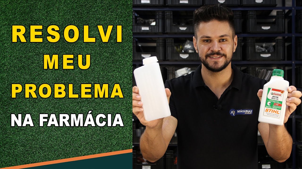 NUNCA mais ERRE na mistura do óleo + combustível em sua Roçadeira ou Motosserra