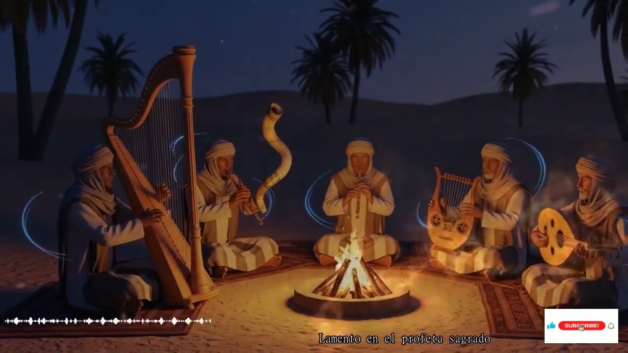 Gloria Eterna En Sión Con Shofar, Cánticos De David E Instrumentos Del Templo Frente A Adonai