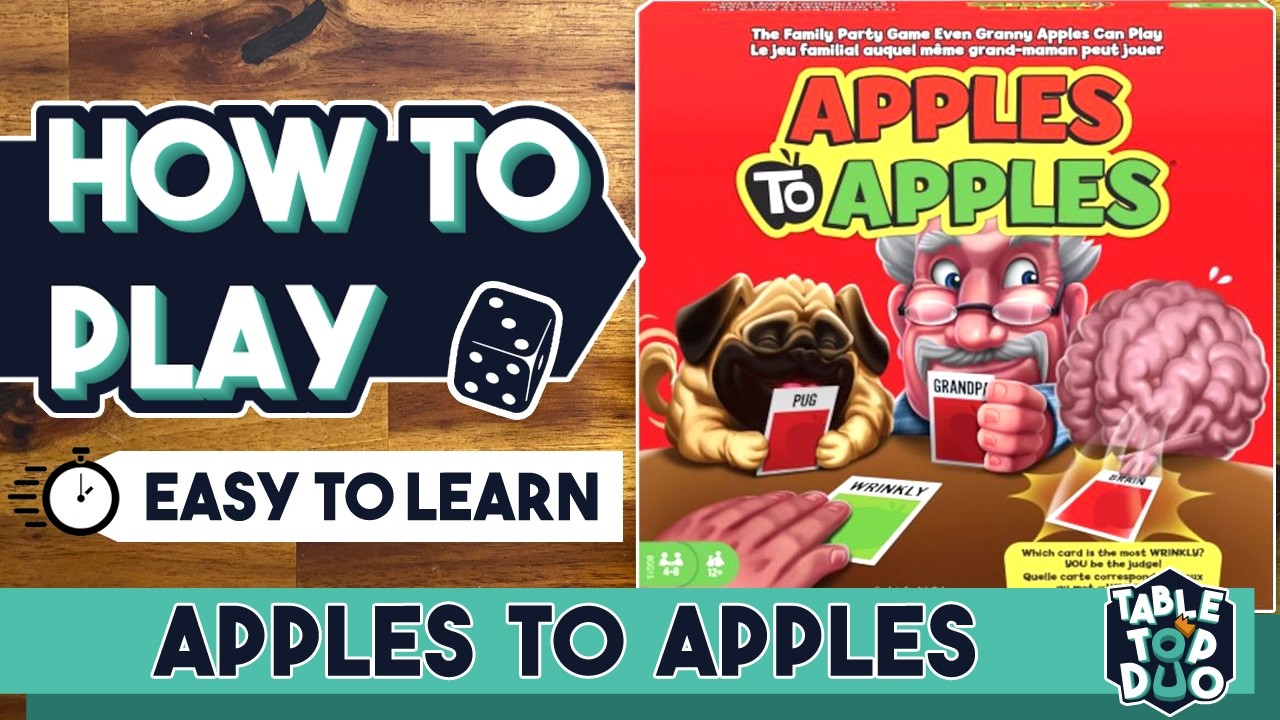 How To Play Apples to Apples board game and play with your family