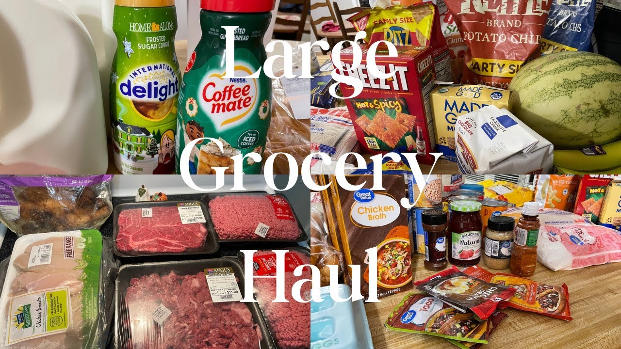 Grocery Haul 🤩 Weekly Meal Plan