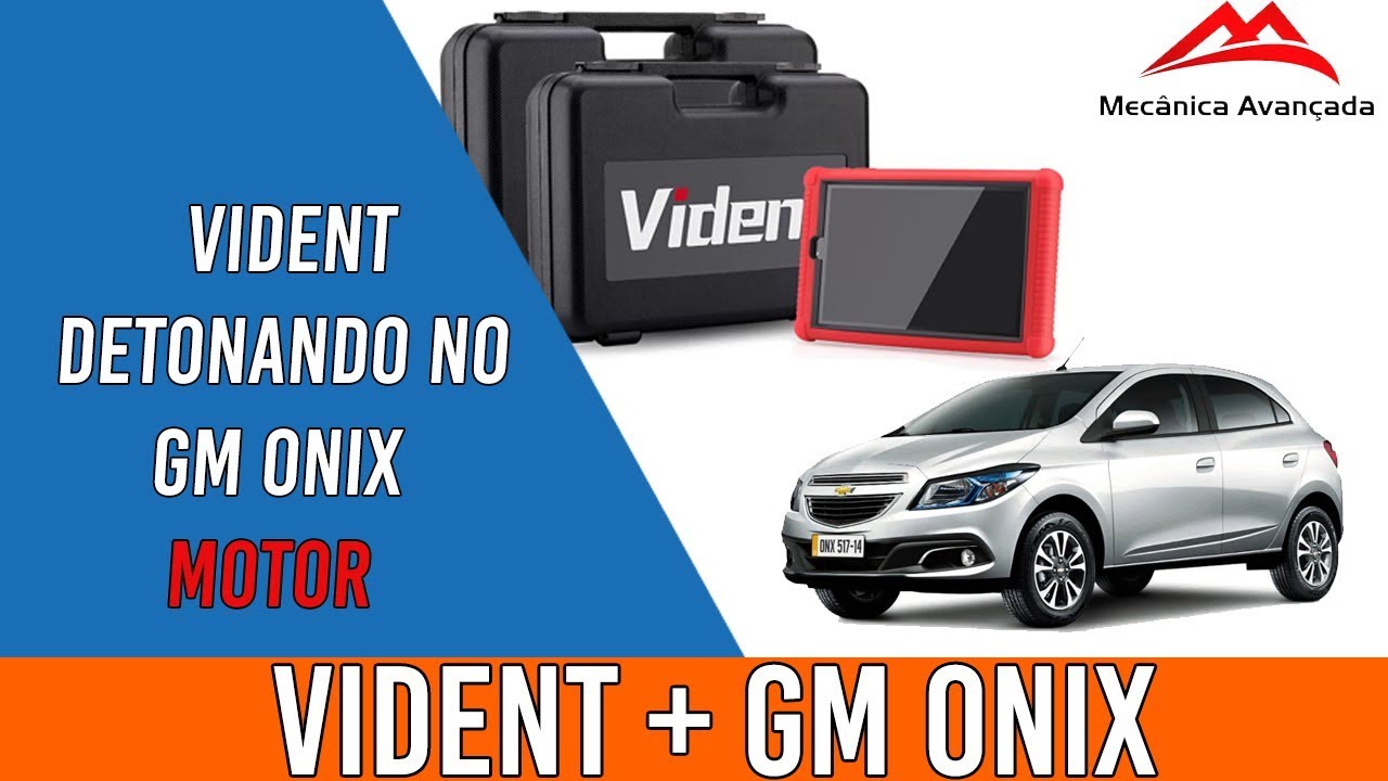Scanner vident detonando no Onix 1.0 2016