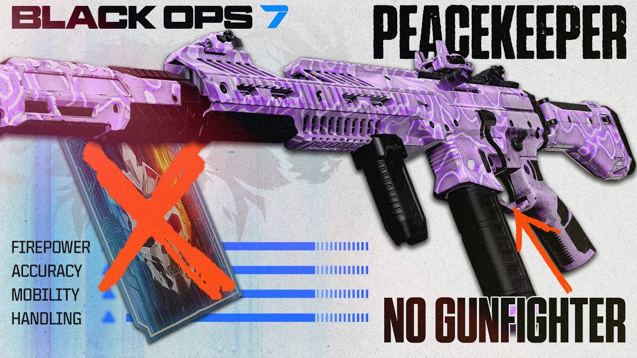 THE BEST PEACEKEEPER MK1 BUILD ONLY HAS 5 ATTACHMENTS 🤯