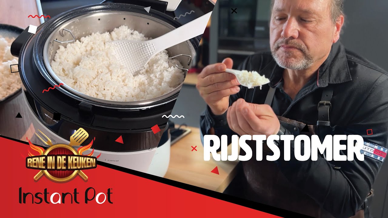 Perfecte rijst met Instant Pot Rijstkoker – Rene laat het zien | Fluffy Rice with Instant Pot