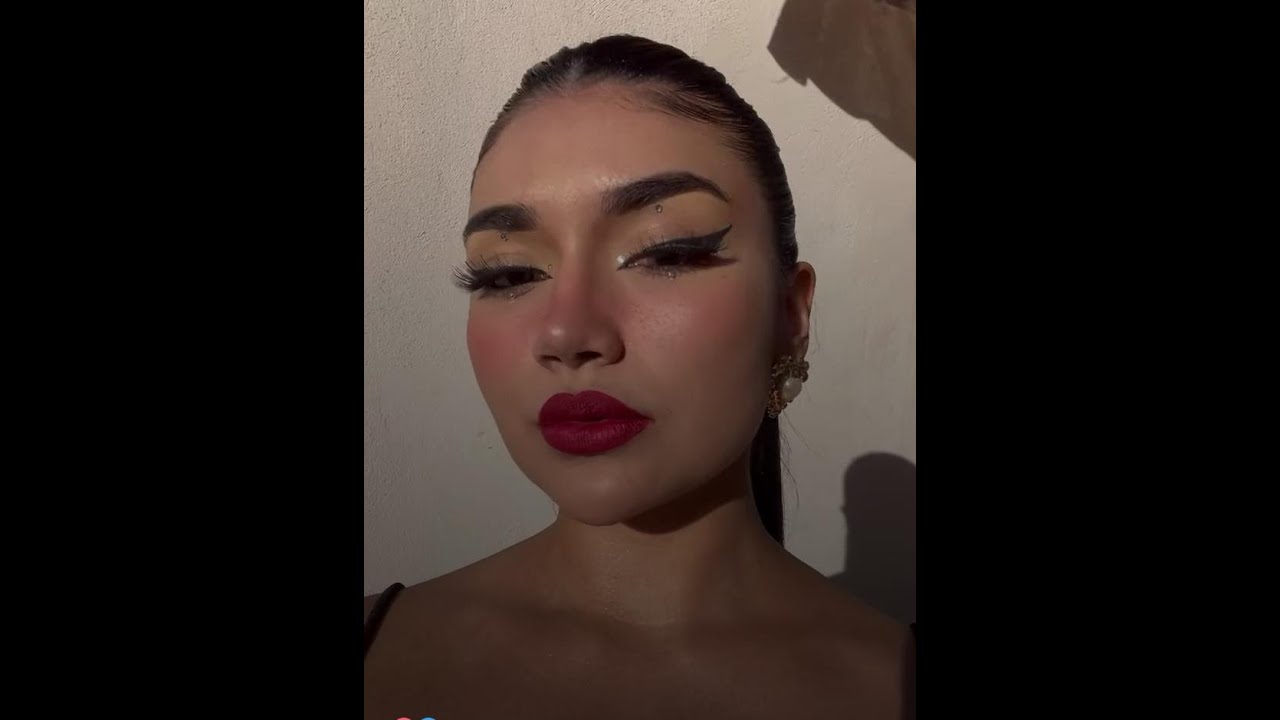 Maquillaje con piedritas super fácil | Paulina del Campo