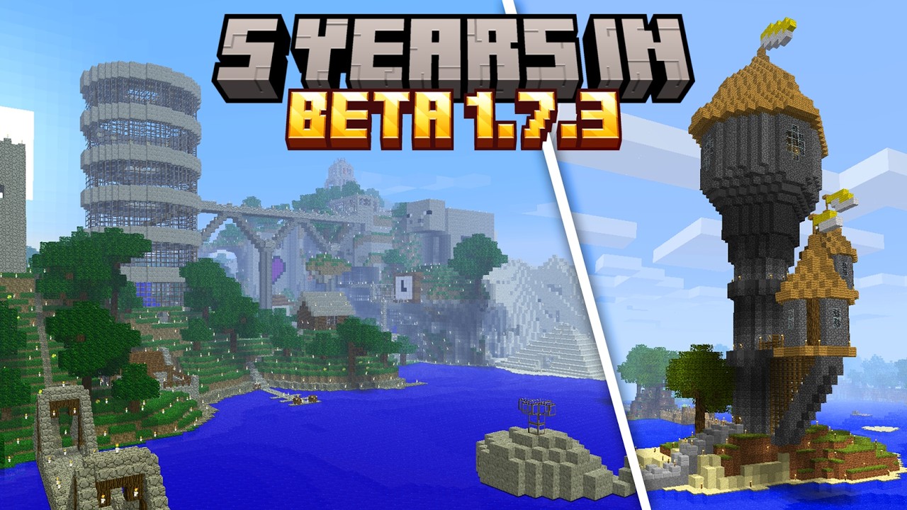 5 Days vs 5 YEARS in Minecraft Beta 1.7.3