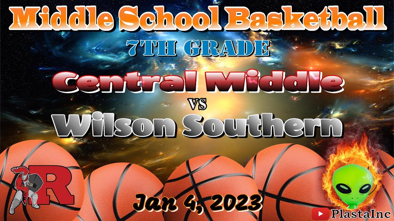 Reading central middle vs  Wilson Southern middle - Jan. 4, 2023 - 7th grade