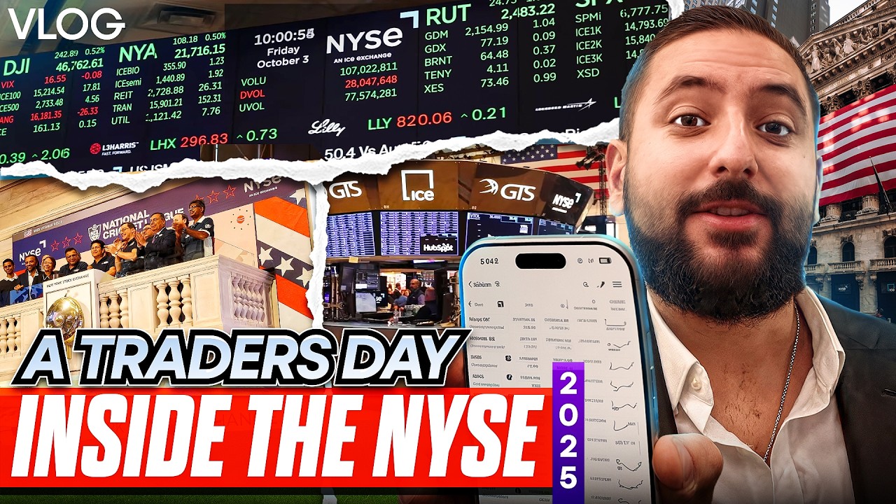 $16M Trader: What A Trader REALLY Does On Wall Street In 2025 | Inside The NYSE 