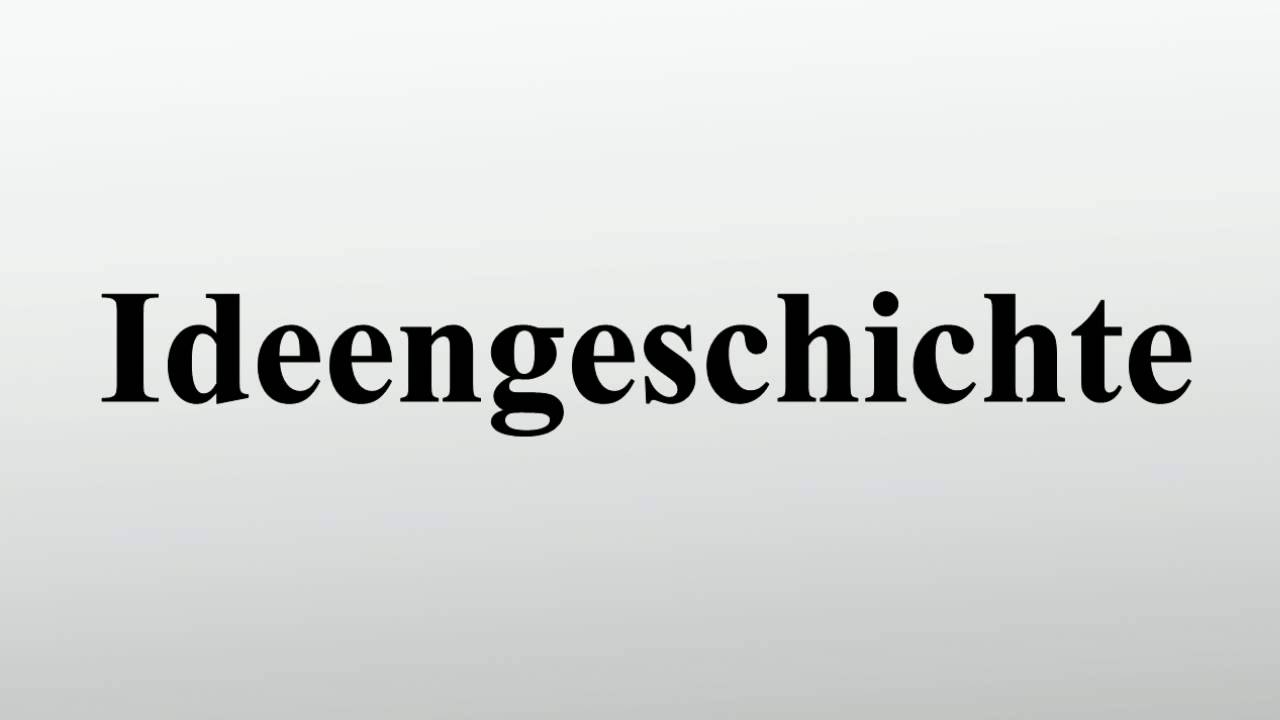 Ideengeschichte