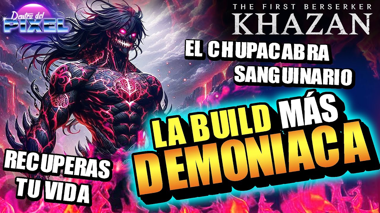 THE FIRST BERSERKER KHAZAN LA BUILD MÁS DEMONIACA Dual CHUPASANGRE ultra DESTRUCTIVA y SANGUINARIA