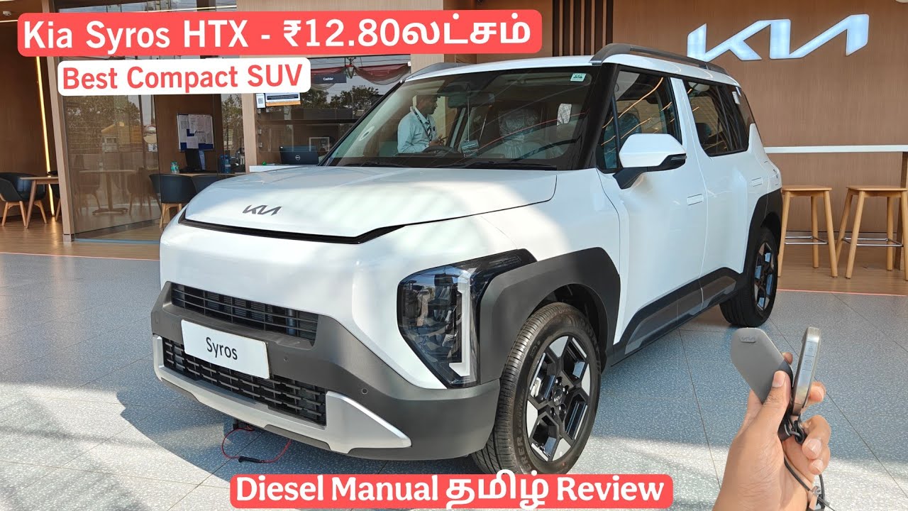 Kia Syros HTX Diesel தமிழ் Detailed review🤩 Best Compact SUV