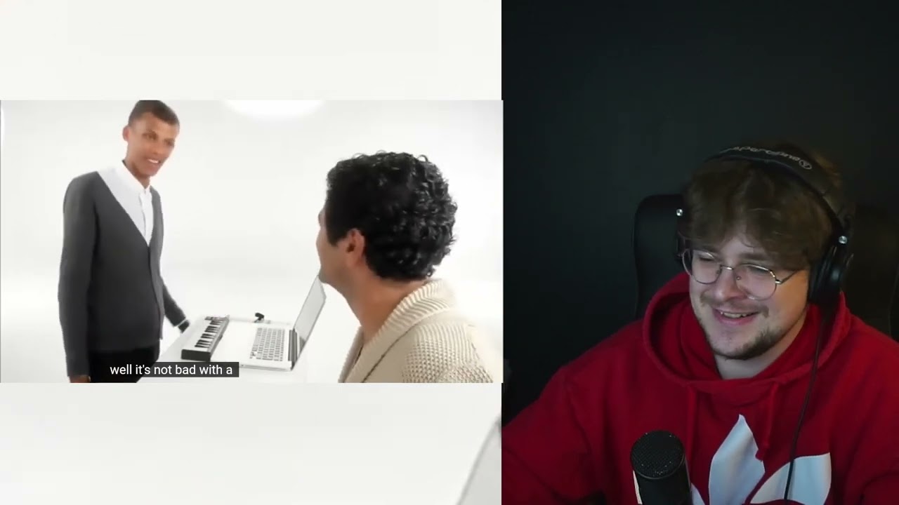 Музыкант реагирует на Stromae Alors на danse(making of).mpg французская песня