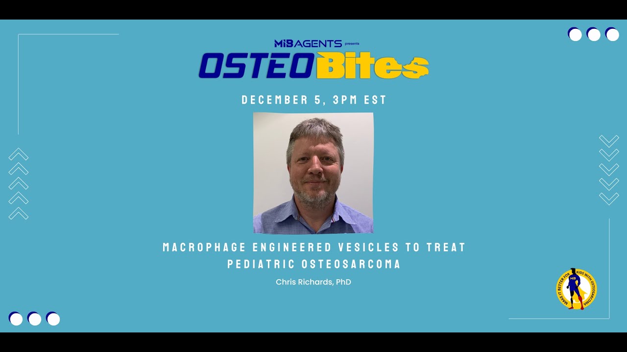 Macrophage engineered vesicles to treat pediatric Osteosarcoma.